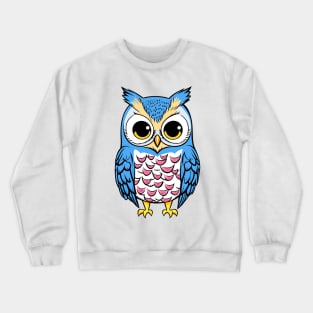 The Beauty of Owls Crewneck Sweatshirt